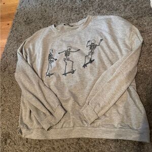 Skeleton sweater
